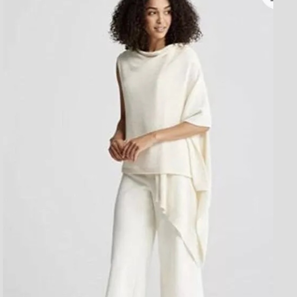 Eileen Fisher cozy wrap cardigan